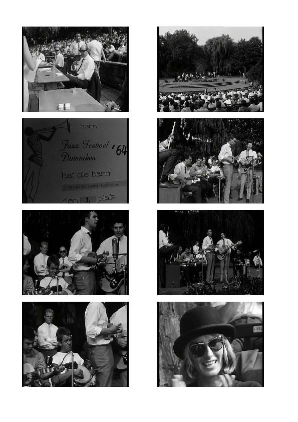Foto Serie : Jazz-Festival Dinslaken - Saints Ramblers - 1964