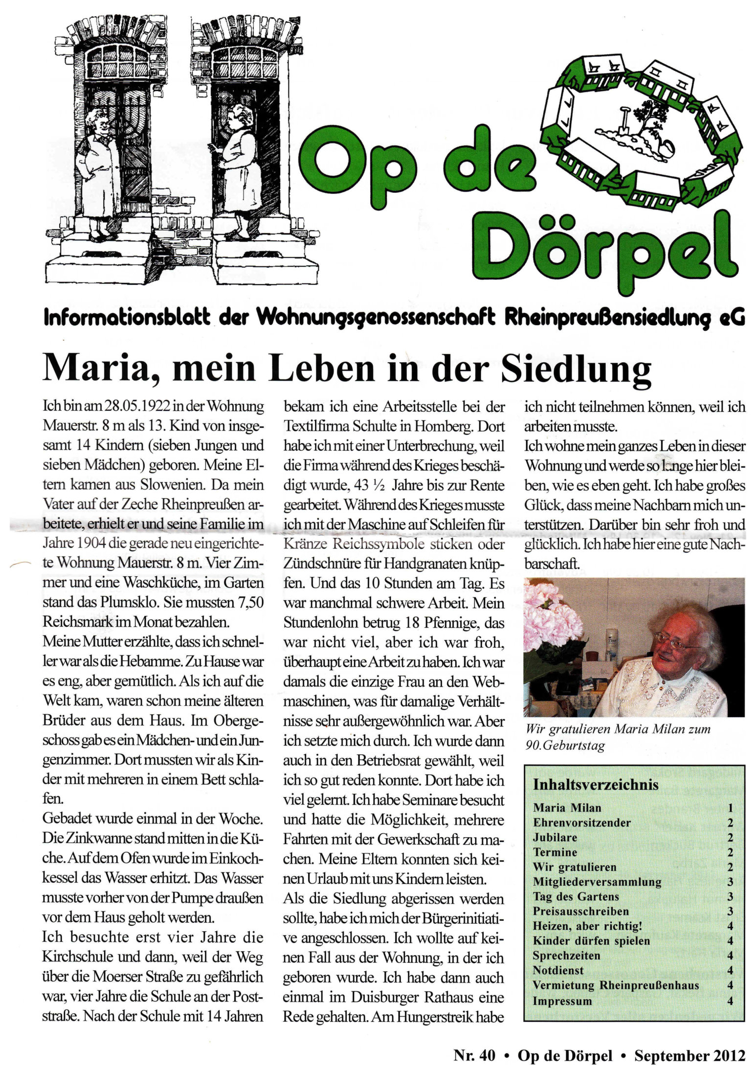 Maria - Op De Doerpel Nov12