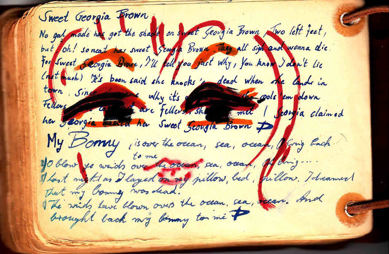 Sweet Georgia Brown- mein Liederbuch