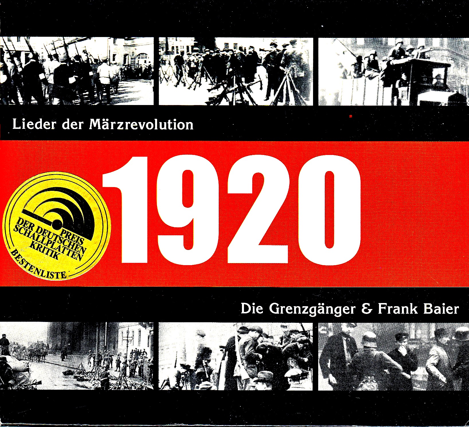 Cover - Märzrevolution 1920 - mit Grenzgänger - der Preis