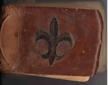  Liederbuch - Leder - Deckel