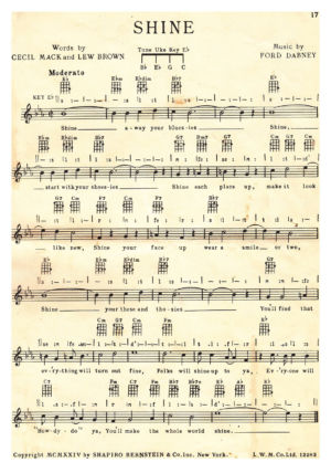 Shine - Noten - Skiffle