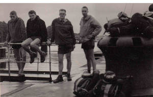 Trampen mit dem Schiff - 1961 Schweden - Finnland